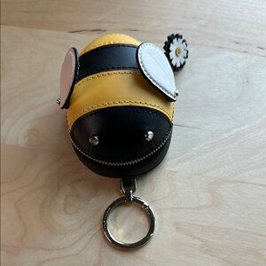 Kate Spade Honey Bee-Themed Keychain Pouch